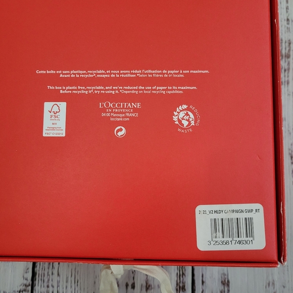 L’OCCITANE 2021 Holiday Gift Box GWP Sample Travel Sizes NEW NWT - Picture 7 of 10